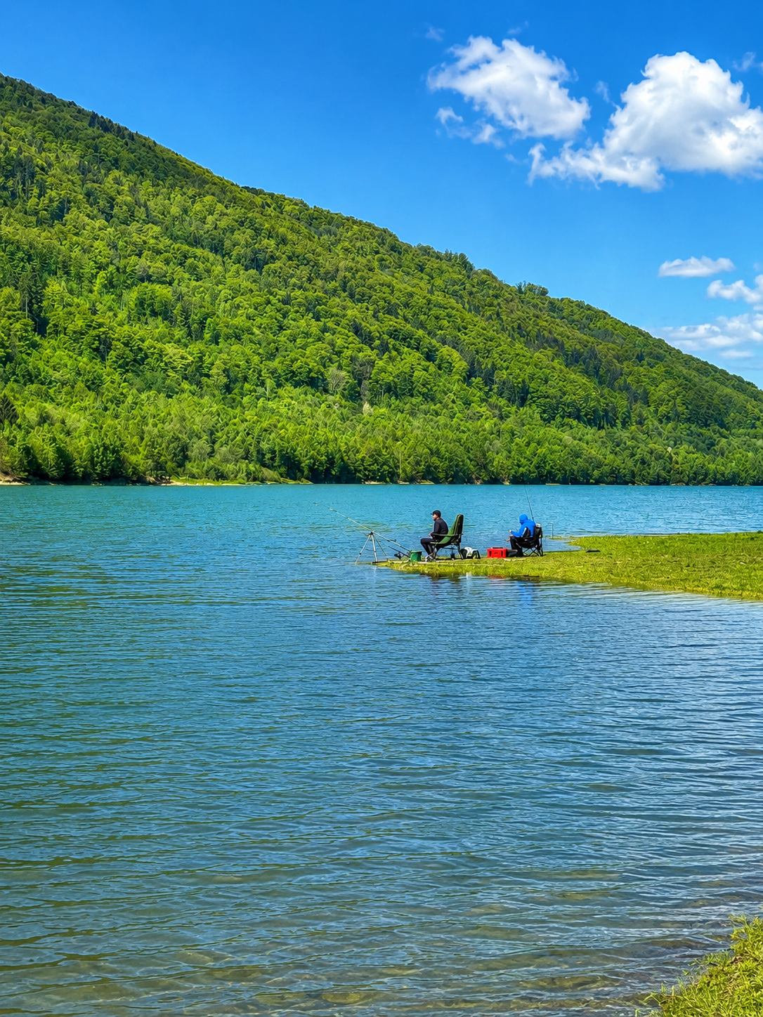 Pescuit la lac